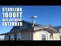 Extend Starlink Internet On The Farm LiteBeam M5 Outdoor Long Range Wifi Access Point 1000 Feet