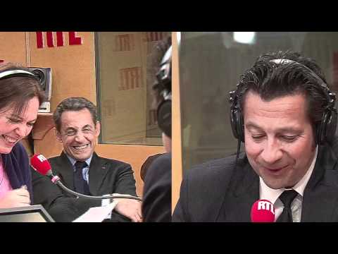 Laurent Gerra's commentary in front of Nicolas Sarkozy (directed by Gaya Bécaud) - RTL - RTL