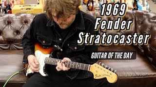 Video thumbnail for 1969 Fender Stratocaster Sunburst | Guitar of the Day by Normans Rare Guitars