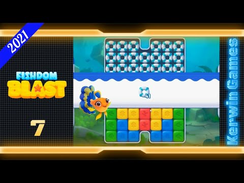 Fishdom Blast Level 7 - No Boosters - 26 moves (2021)