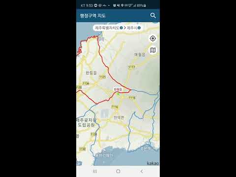 행정구역 지도 - 행정 & 법정 & 학구도 Video