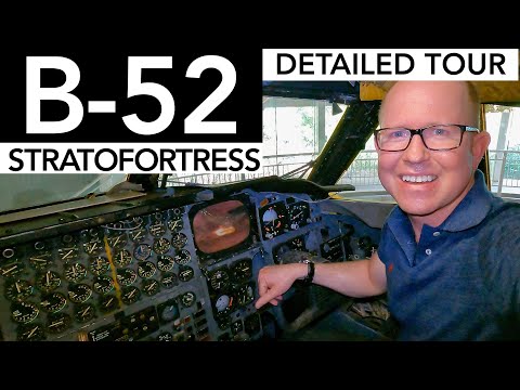 Detailed tour through a B-52 Stratofortress