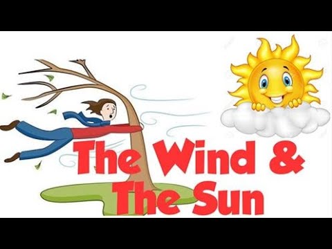 Learn English Through Story -Subtitles: The Wind And The Sun - Level B/ Listening English Well