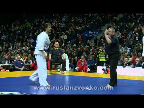 The 5th Karate World Cup 1/4 man middleweight 2 Ilas-Shimamoto