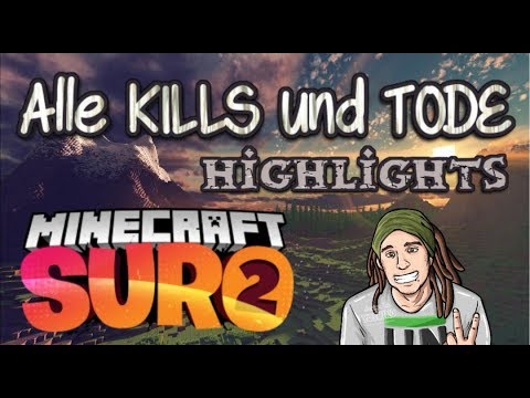 Minecraft SURO 2 Highlights - Alle KILLS und TODE