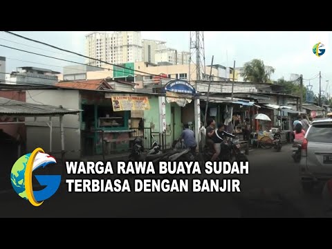 BMKG Beri Peringatan Cuaca Ekstrim, Warga Rawa Buaya Telah Terbiasa Dengan Banjir