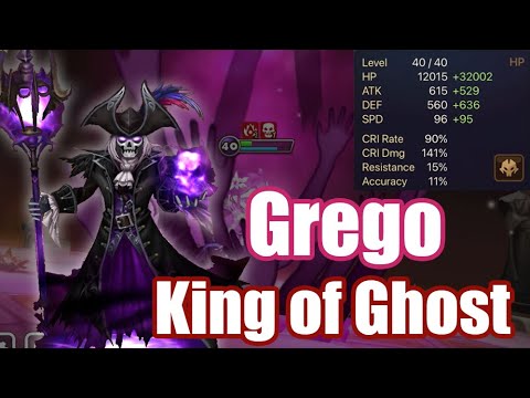 【Summoners War | Curry's RTA】The King of Ghost Grego, he is too tanky and high power!