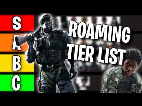 The *BEST* Roamer Operator Tier List 2022! - Rainbow Six Siege