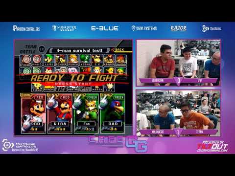 Cafe GG #12 SSBM - Lord Kira/Uw vs Terry/Krumbcat Doubles Loser's Semis