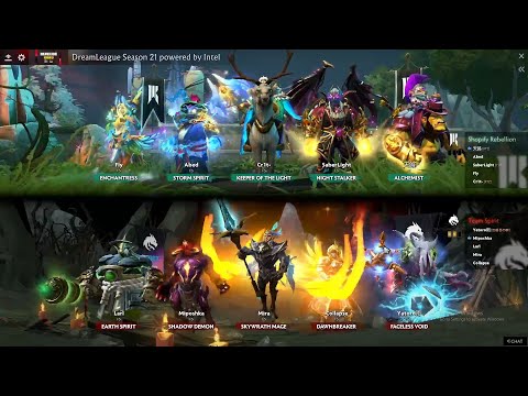 DreamLeague Season 21 | Grand Finals | Team Spirit  vs Shopify Rebellion -  Game 3
