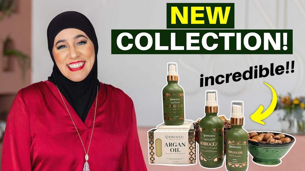 NEW Moroccan Collection Featuring Moroccan Rose Water + Argan Oil! You will be OBSESSED!