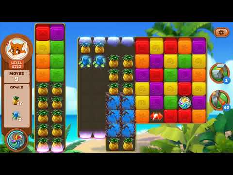 Lost Island Blast Adventure Level 1722 NO BOOSTERS - A S GAMING