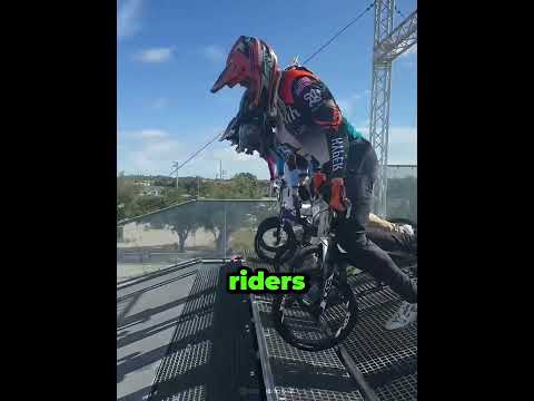 BMX Racing So DIFFICULT 😳 #shorts
