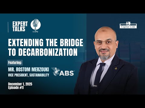 Expert Talks with ABS on "Extending the Bridge to Decarbonization" - Featuring Mr. Rostom Merzouki