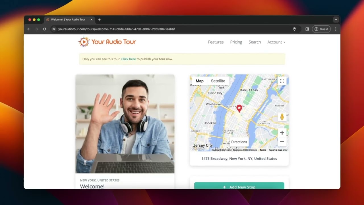 Learn How to Create an Audio Tour in 3 Minutes