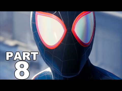 SPIDER-MAN MILES MORALES Walkthrough Gameplay Part 8 - INTO THE SPIDER-VERSE SUIT (FULL GAME)