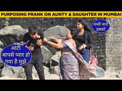 Aunty Aapse Pyaar Ho Gya Hai Prank On Aunty Daughter By Kapish Jangra With New Twist