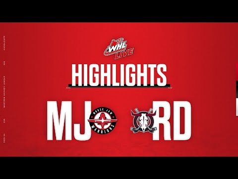 Moose Jaw Warriors at Red Deer Rebels 12/1 | WHL Highlights 2023-24