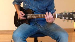 the black crowes &quot;kickin&#39; my heart around&quot; (guitar cover)