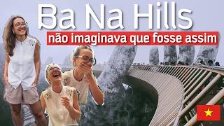 Esse é o lugar mais aleatório do Vietnã 😂 Vale a pena visitar BA NA HILLS e a famosa GOLDEN BRIDGE?