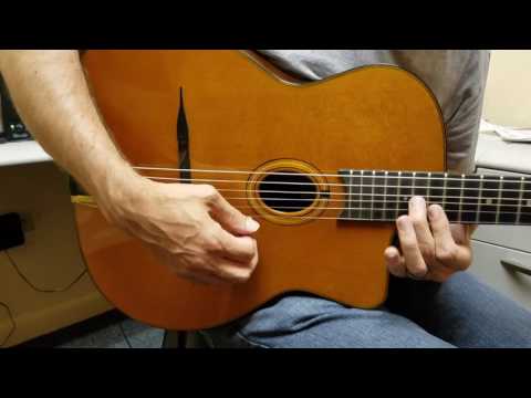 Series of licks for Minor Swing