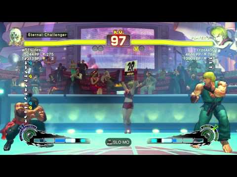 SSF4 AE Ver. 2012: PSN Ranked Matches - 2 of 2 - 1-17-2012