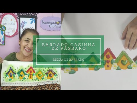 Fazendo o Barrado Casinha de Pássaro AO VIVO | Isamara Custódio| Live do Facebook 16/07