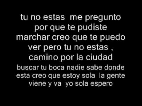 Me pregunto por que video