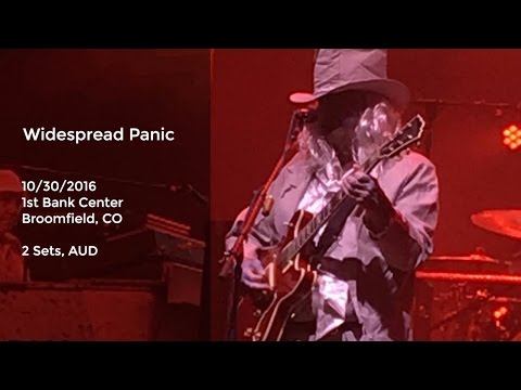 Widespread Panic Live at 1st Bank Center, Broomfield, CO - 10/30/2016 Full Show AUD