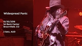 Widespread Panic Live at 1st Bank Center, Broomfield, CO - 10/30/2016 Full Show AUD