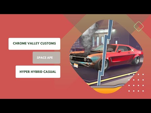 Chrome Valley Customs - New Release - Hyper Hybrid Casual - Gameplay Walkthrough (iOS & Android)
