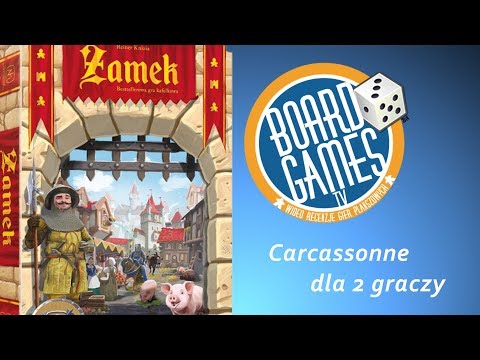 Zamek - Carcassonne dla 2 graczy - recenzja gry planszowej