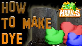 Ark How To Make Dye - Ark Survival Evolved