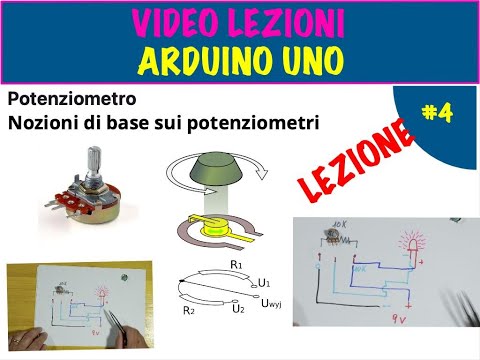 ARDUINO #4 - ARDUINO LESSON - POTENTIOMETER BASICS