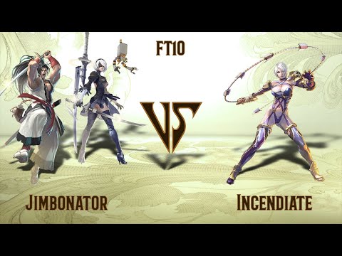 Jimbonator (Haohmaru, 2B) VS Incendiate (Ivy) - FT10 (11.09.2020)