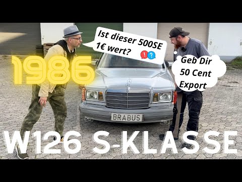W126 500SE - nix gut diese? 😱