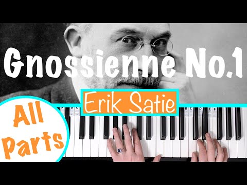 GNOSSIENNE NO.1 - Erik Satie Piano Tutorial Lesson