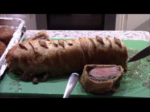 filet of beef wellington with foie gras