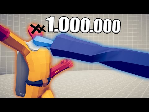 1.000.000 DAMAGE SLAP 1 vs 1 TOURNAMENT - TABS | Totally Accurate Battle Simulator 2023
