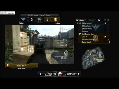 compLexity vs Team Kaliber - Game 2 and 3 (MLG Black Ops 2 Throwback Tournament - June 10th 2015)
