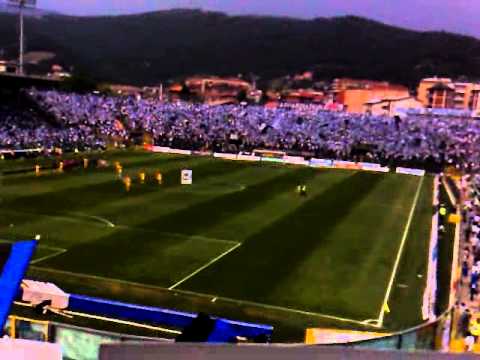 Atalanta-Cittadella Coreografia inizio partita