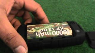 Land Rover Rugged Mobile Phone with 16000 mAh Batt