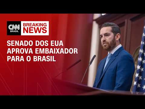 Senado dos EUA aprova indicado de Trump para embaixada no Brasil | CNN 360°