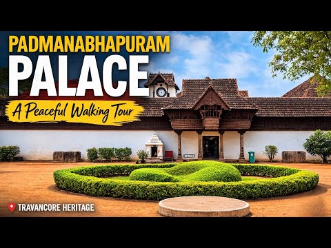 Exploring Padmanabhapuram Palace | India's Largest Wooden Palace | Calm Walking Tour