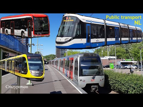 Metro Tram Bus Sneltram in Nederland | Openbaar Vervoer 2025