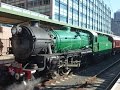 Steam Loco #3642 shunts at Sydney's Central ...