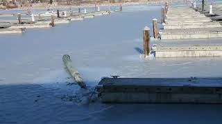 No Hingham ferry service because of ice