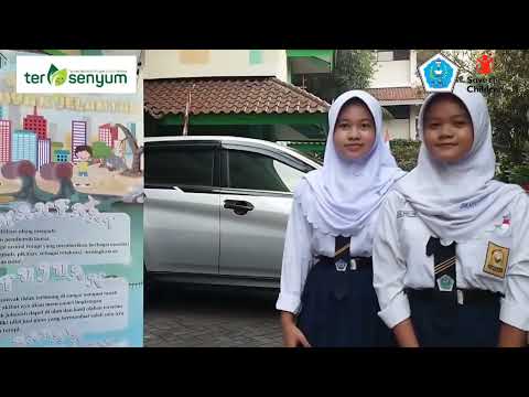 Program sedekah minyak jelantah (Tersenyum) SMPN 34 Jakarta