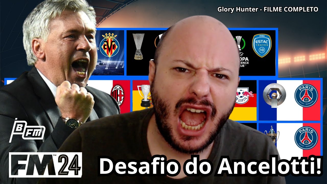Como eu completei o desafio DEFINITIVO do futebol europeu (FILME COMPLETO) | FM 24
