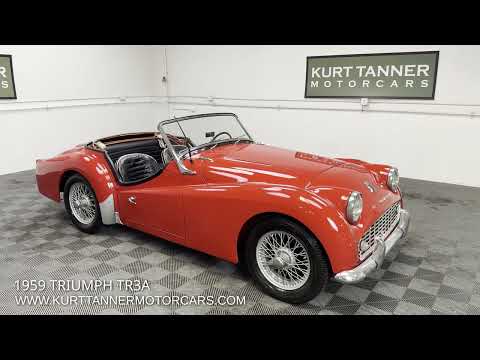 1959 Triumph TR3A (CC-2095671) for sale in Santa Ana, California